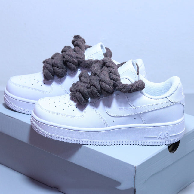 Nike Air Force 1 with Chunky Rope Laces