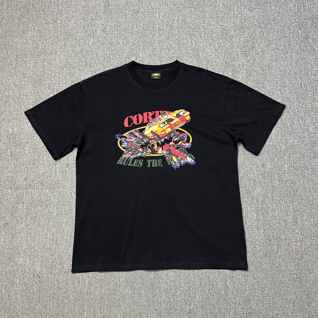 240g Unisex Letter Logo T-Shirt
