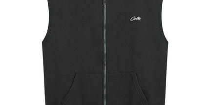 Streetwear Zipper Vest and Shorts Set