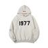 S / 2210 White Grey Flocked Letters