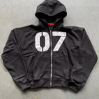Black top (with letters on the back)
