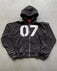 S / Black top (with letters on the back)
