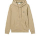 S / Khaki Zipper