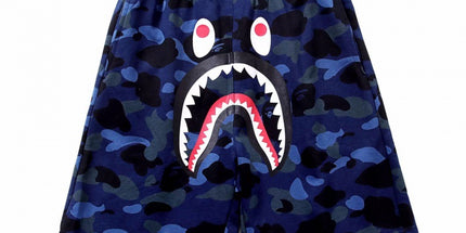 Japanese Shark Head Casual Quick-Dry Beach Shorts