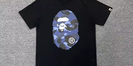 Ape Head Double-Sided Heavy Cotton Couple T-Shirt