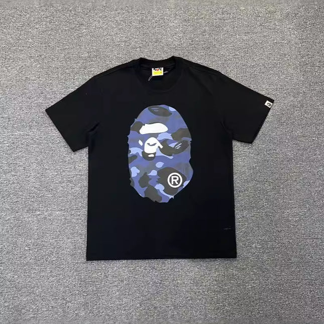 Ape Head Double-Sided Heavy Cotton Couple T-Shirt