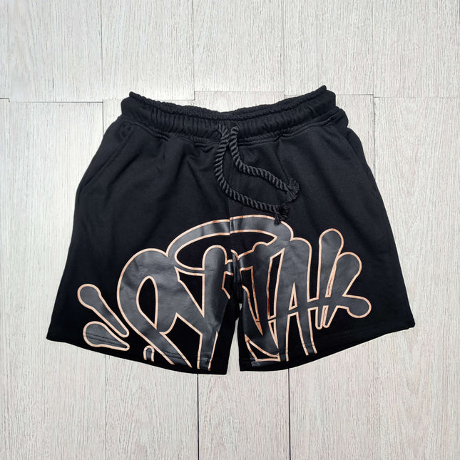High Quality Syna Hip Hop Foam Print T-Shirt Set