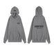 S / 669 gray flocked letters