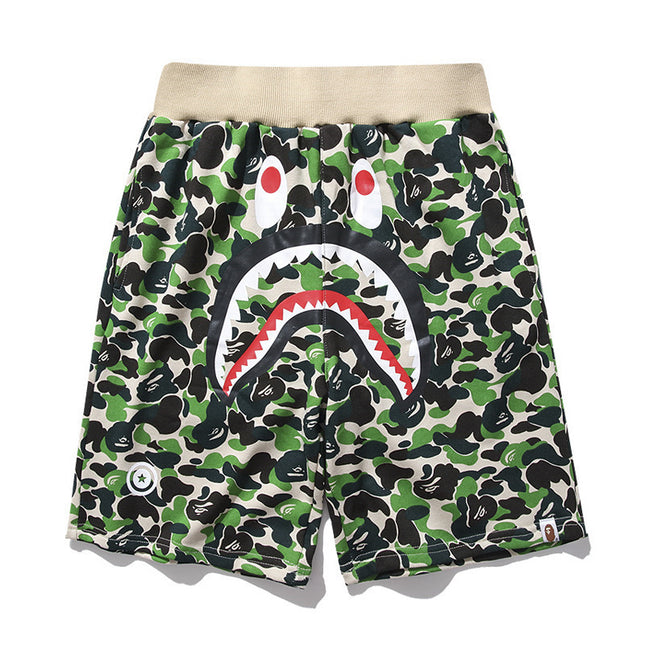 Japanese Shark Head Casual Quick-Dry Beach Shorts