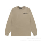 Long sleeve T-khaki