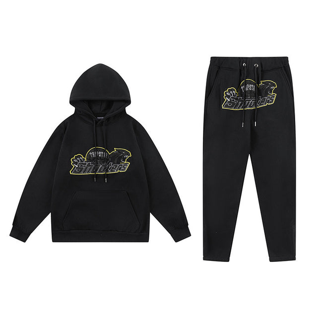 Trapstar Gradient Gold Embroidered Fleece Tracksuit