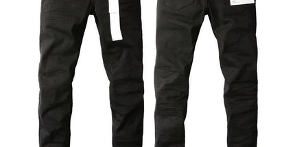 vintage hole slim stretch jeans