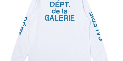 GALLERY DEPT Classic Letter Print Long Sleeve Tee