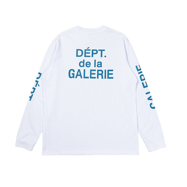 GALLERY DEPT Classic Letter Print Long Sleeve Tee