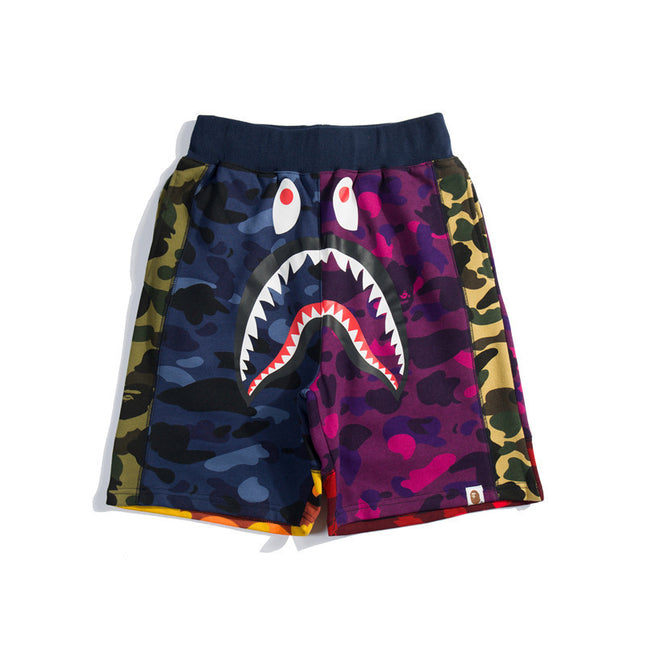 Japanese Shark Head Casual Quick-Dry Beach Shorts