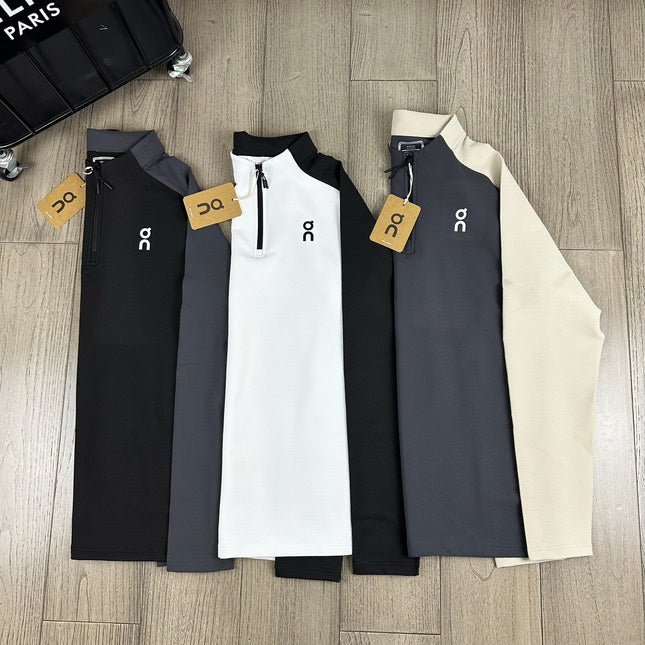 Outdoor Sports Cycling Half-Zip Pullover Top