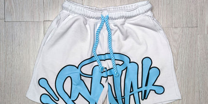 High Quality Syna Hip Hop Foam Print T-Shirt Set