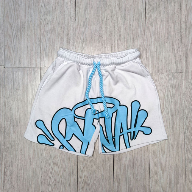 High Quality Syna Hip Hop Foam Print T-Shirt Set