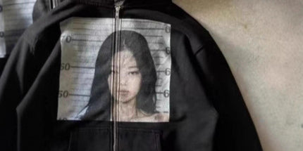 Y2K Gothic Zip Sweatshirt