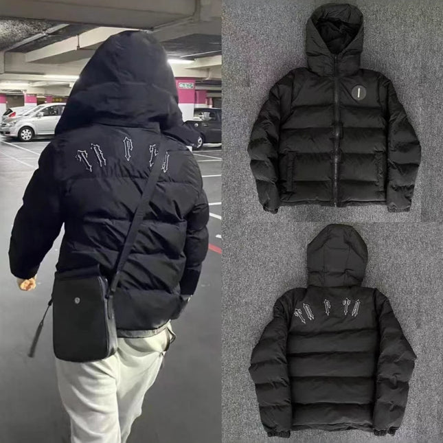 Trapstar Men's Winter Hooded Padded Cotton Jacket