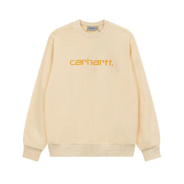 Retro Loose Crew Neck Sweatshirt for Couples
