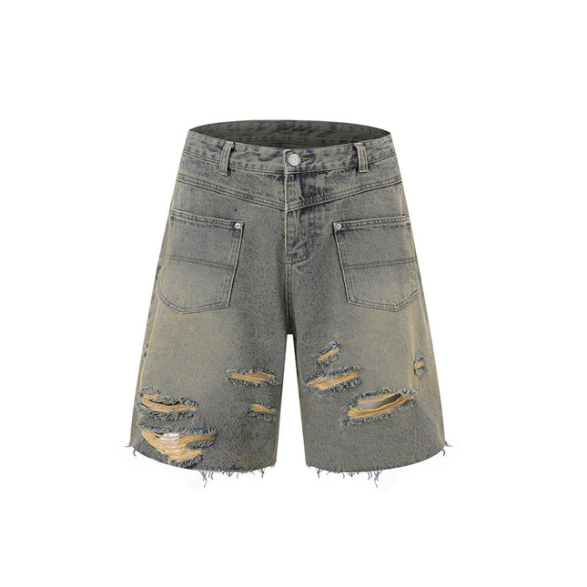 Vintage Ripped Denim Set