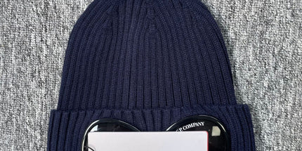 Rib CP Glasses Knit Caps - Unisex Winter Warmth
