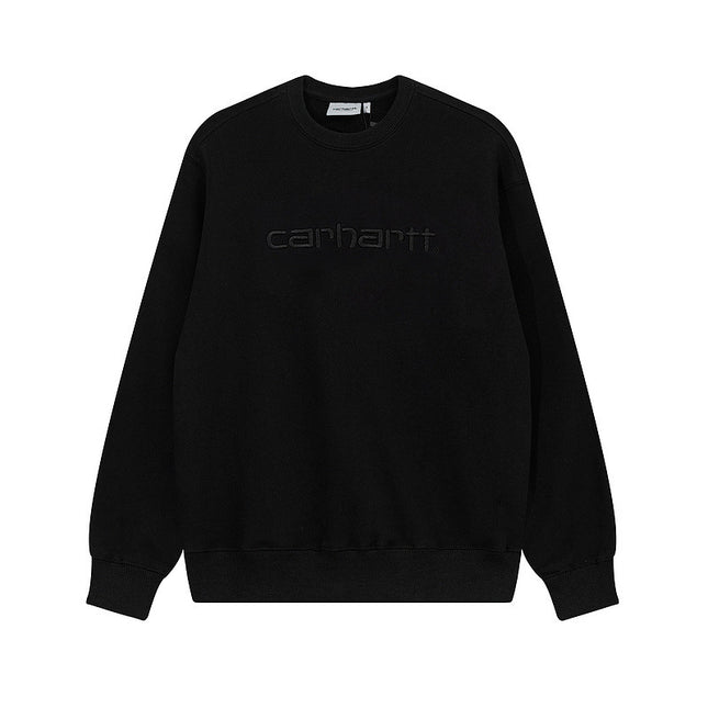 Retro Loose Crew Neck Sweatshirt for Couples