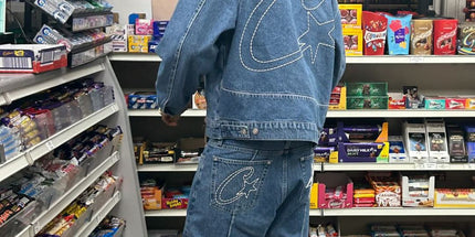 Corteiz C-Star Denim
Trucker Jacket Tracksuit