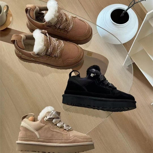 winter boots casual lace-up Shoes