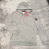 Grey red label / M