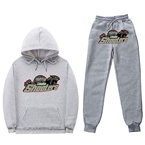 Unisex Trendy Hooded Fleece Sweatshirt Sports Suit