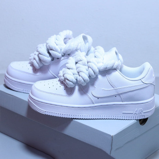 Nike Air Force 1 with Chunky Rope Laces