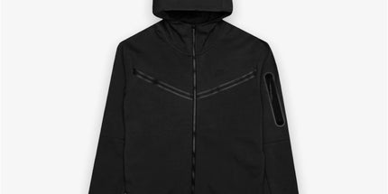 Black tech fleece top only