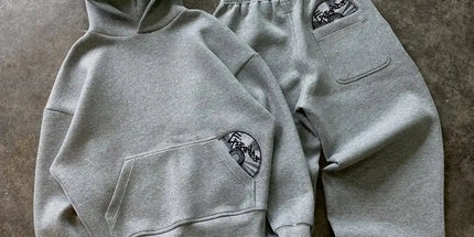 Casual tracksuit pullovers Gothic Harajuku loose