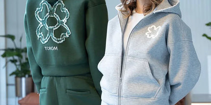 Embroidered Zip Hoodie & Pants Set Men Streetwear 2-Piece Tracksuit