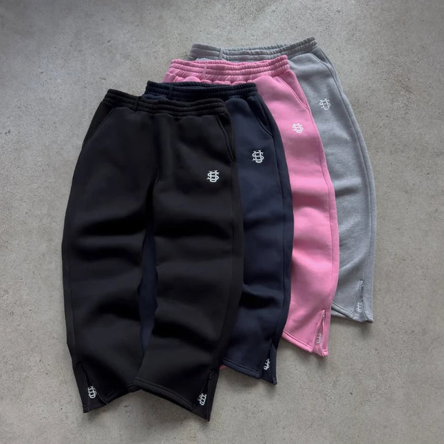 Unisex Y2K Joggers – Loose Pants with Wide-Leg Opening