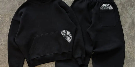 Casual tracksuit pullovers Gothic Harajuku loose