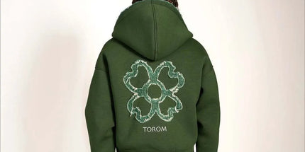 Embroidered Zip Hoodie & Pants Set Men Streetwear 2-Piece Tracksuit
