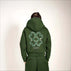 Green hoodie / S