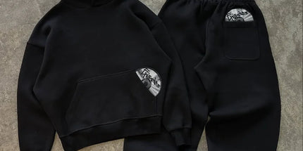 Casual tracksuit pullovers Gothic Harajuku loose
