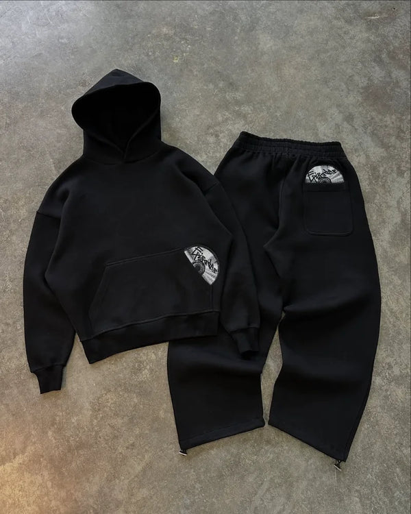 Casual tracksuit pullovers Gothic Harajuku loose