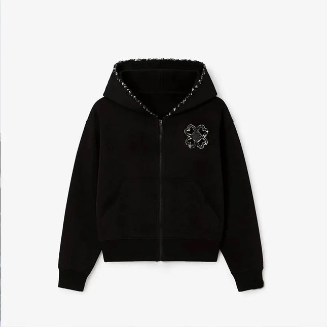Embroidered Zip Hoodie & Pants Set Men Streetwear 2-Piece Tracksuit