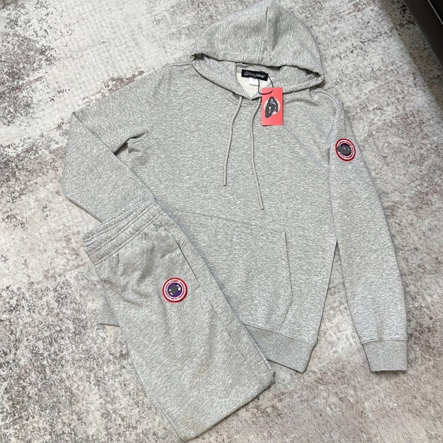 Casual Hooded Sweatshirt Set