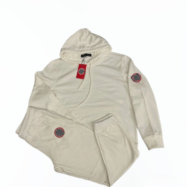 Casual Hooded Sweatshirt Set