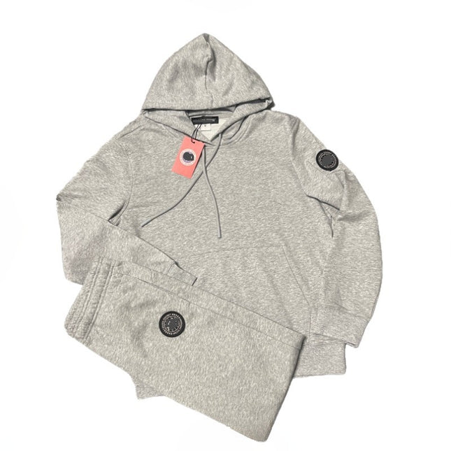 Casual Hooded Sweatshirt Set