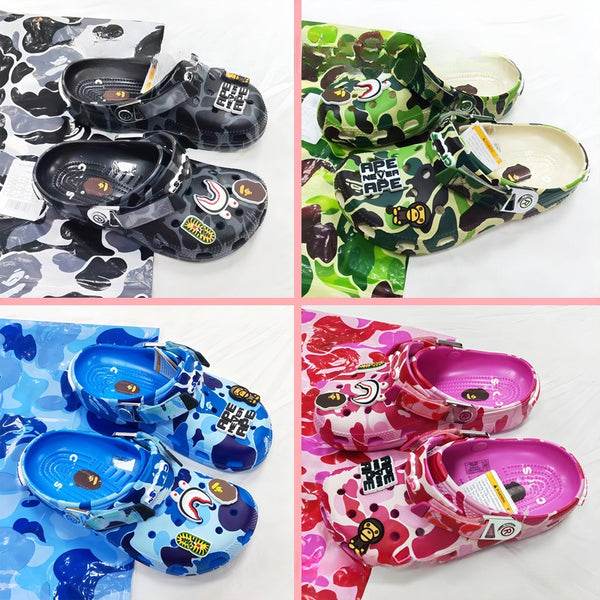 A BATHING APE®︎ × CROCS